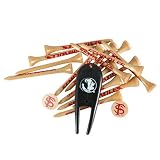 NCAA FSU Florida State Seminoles Golf Tee Pack
