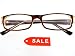 DIE ORIGINAL NERD® Damen Nerdbrille ,,NC13 Nature Wood Slim,,