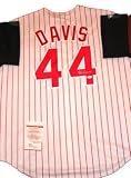 Eric Davis Autographed Cincinnati Reds MLB Baseball Jersey