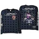 Ed Hardy Beautiful Ghost Specialty L/S Tee - Men's