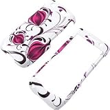 Hot Pink Pomegranate Protector Case for BlackBerry Pearl 3G 9100 9105