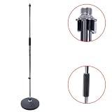 from Tiger Stands Tiger Chrome Microphone Stand Round Base