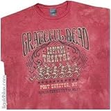 Grateful Dead 'Capitol Theatre New York' red tie-dye t-shirt