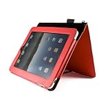 Proporta Leather Style Case (Apple iPad) - Red