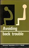 Avoiding back trouble