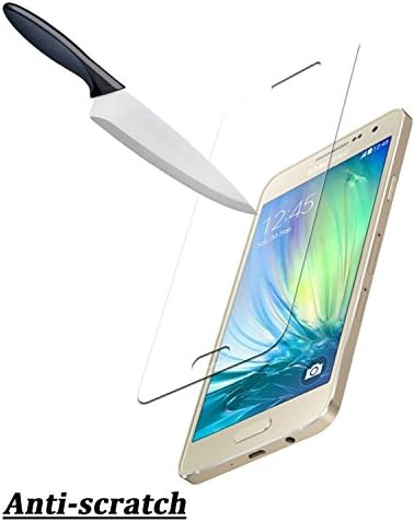 Premium HD Clear Tempered Glass [2.5D Round Edge,9H Hardness,0.3mm] Screen Protector for Samsung Galaxy A3
