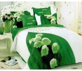 Designer Le Vele , Queen Duvet Set , Lapis , 6 Piece Set [Misc.]