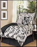 10-Piece Silver Oak King Bed in a Bag by Canyon Crest