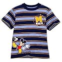 Disney Striped Mickey Mouse Tee for Toddler Boys