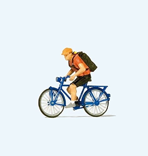 Preiser 28175 Bicycle Courier - HO Scale