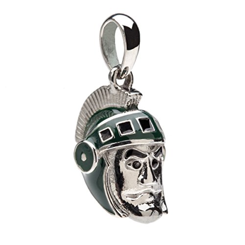 Michigan State Sparty Dangle Bead Charm - Fits Pandora & Others