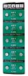 Alkailine Button Cell AG1/364A LR621 10 Batteries Per Pack