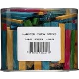 (Price 1)Hamster Wood Chew Sticks 144 jar by Top Dawg Pet Supplies