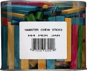 Hamster Wood Chew Sticks 144/jar