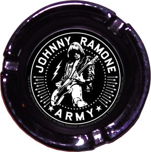 See Johnny Ramones ~ Johnny Ramones JRA Logo Glass Ashtray