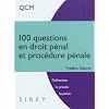 100 questions en droit p�nal et proc�dure p�nale