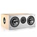 Nubert nuBox CS-411 Centerspeaker Ahorn, Front Silber
