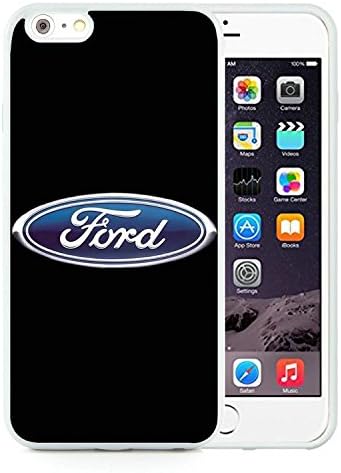 iPhone 6 Plus Case,Ford logo 1 White iPhone 6S Plus 5.5 Inches Shell Case,TPU Cover