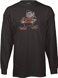 Cleveland Browns Classic NFL Throwback Logo Long Sleeve T-Shirt - X-Large