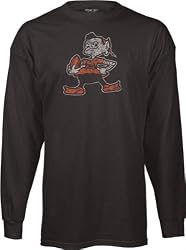 Cleveland Browns Classic NFL Throwback Logo Long Sleeve T-Shirt