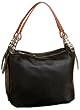 SONDRA ROBERTS NEW YORK Large Hinge Double Shoulder Bag