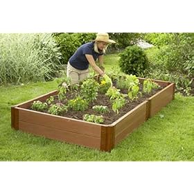 Raised Garden Bed 4ft x 8ft x 12in by Bed Frames