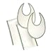 Apparel : Tadpoles Organic Cotton 4-pc. Burp Cloth and Bib Set - Sage