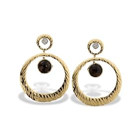 Smoky Quartz Earrings