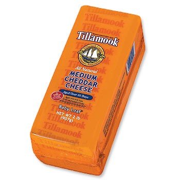 Tillamook ® Medium Cheddar Cheese Baby Loaf ® Gift- 2 Lbs.