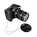 CamDesign Sides Pinch Snap-On Front Lens Cap/Cover Compatible with Canon, Nikon, Sony, Fujifilm Pentax All DSLR Lenses (39 MM)