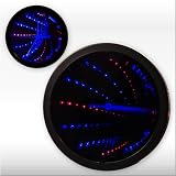 Effektleuchte  WANDUHR  mit 12 LED s - Genießen Sie einen Hauch von Unendlichkeit!