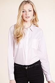 Autograph Pure Cotton Self Striped Shirt