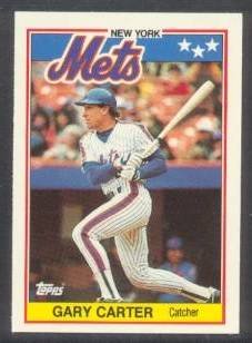 1988 Topps Uk MINI #11 Gary Carter (Baseball Card)