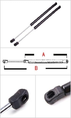 DIViC 1998-2007 Lexus LX470 / 1998-2007 Toyota Land Cruiser Front Hood gas liftgate Lift supports 2pcs