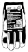 ACE TRADING - GLOVES FORT PKST 2140-PDQ HIGH PERFORMANCE GOATSKIN GLOVES W/SPANDEX BACK COUNTER DISPLAY