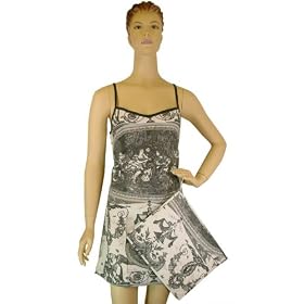 Buy Black Toile French Elegant Floral Design Camisole Style Sleeveless Sleepdress night dress... by PD