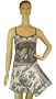 Black Toile French Elegant Floral Design Camisole Style Sleeveless Sleepdress night dress nightgown ~ 3 sizes, Extra Large