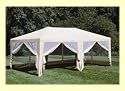 Deluxe Party Tent- 20'x12' Beige