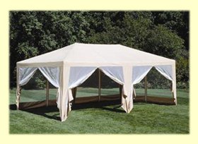 Deluxe Screen House 20'x12' Beige