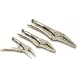 3 Needle Nose Locking Pliers Auto Tool Set