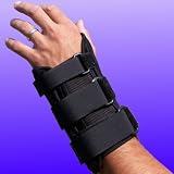 Comfort Foam Wrist Brace With Cock-up Wrist Splint / Carpal Tunnel Splint