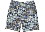 Izod Patch Madras Shorts