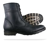 New Base London Military 2 Mens Boots - Black