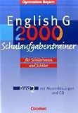 Produkt-Bild: English G - Gymnasium Bayern - Neubearbeitung: Band 2: 6. Jahrgangsstufe - Schulaufgabentrainer: Mit beigelegten Musterl&ouml;sungen und H&ouml;r-CD