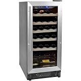 Haier 26 Bottle Built-In or Freestanding Wine Cellar Black