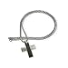 Mens Stainless Steel 19-Inch Cross Pendant Chain Link Necklace Jewellery