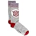 Transformers Mens 2 pack Crew Socks (10-13, LIGHT GREY HEATHER)