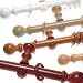 CURTAIN POLES - Real wood 