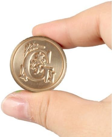 EUBEST Vintage Retro Wooden Alphabet Letter Initial Wax Classic Sealing Wax Seal Stamp (G)