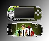 Ben 10 Alien Force cartoon game Decal Cover SKIN #1 for Sony PSP 1000 Plays ....